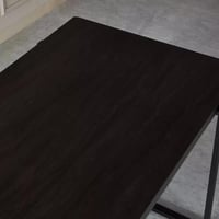 طقم طاولة سفرة لـ6 مقاعد من الخشب الصلب بني و قاعد...