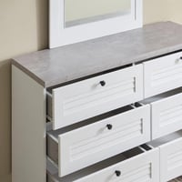 طقم غرفة نوم كينج 5 قطع سمارت من لوفيا - 180x200 س...