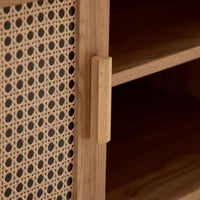 طاولة تلفزيون نورديك خشب 70 بوصة مقاس 160x55x40 سم