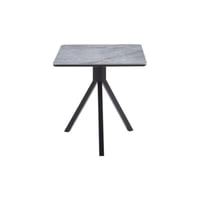 طاولة طعام سيراميك ل 4 اشخاص سيفدال لون رمادي