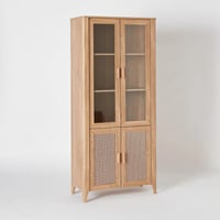 خزانة كتب 4 أبواب من جاڤا – تصميم كلاسيكي مع لمسة...