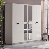 دولاب ملابس سوهو 6 أبواب مع 2 مرايا مقاس 220x55x21...