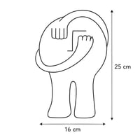 مجسم ديكوري ريزن بلون بيج ولمسة فنية مميزة .مقاس 1...