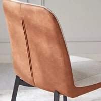 طقم طاولة سفرة مستطيلة من الحجر الملبد ابيض 8 كراس...