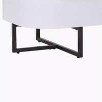 طاولة قهوة كورلينا عالية اللمعان ألواح ليفية متوسط...