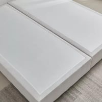 سرير توين منجد من بتصميم أنيق أرفونيا - 120x200 سم