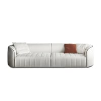 كنبة ثلاثية مخمل فاخرة بتصميم عصري من ايفان