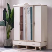 خزانة ملابس بـ4 أبواب ودرجين ومرآتين من زورڤيلّا