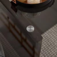 طقم 2 طاولة قهوة أڤريلا طاولة رخام بمساحة تخزين و...