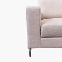 كنبة مفردة قماش من ديلفي بمساند ذراعين بأرجل معدن...