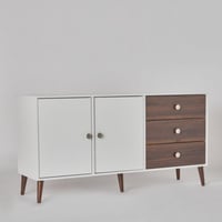 كونسول ناتاليا إن إكس تي بـ3 أدراج وبابين لون بني...