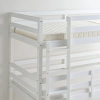 سرير فردي 3 طوابق قابل للتحويل لأسرّة منفصلة فانيل...