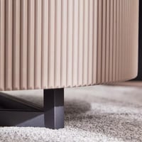 طقم طاولات قهوة دارڤيلّا من الحجر الملبد قطعتين قا...