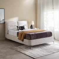 سرير توين منجد من فلورين - 120x200 سم