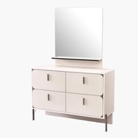 طقم غرفة نوم كينج 6 قطع من بومزا - 180x200 سم