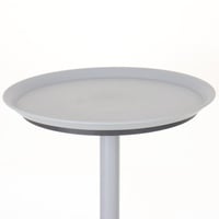 طاولة خدمة لورينا بلاستيك باللون الرمادي مقاس 38x5...