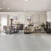 طاولة جانبية سيلا من إندوس خشب بأرجل معدن