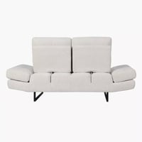 كنبة فيرلينا كبيرة بظهر قابل للتعديل 3 مقاعد قماش...