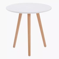 طقم طاولة قهوة فيريلينا قطعتين سطح بيضاوية لون ابي...