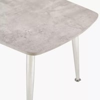 طاولة قهوة مستطيلة سورڤيناي سطح من خشب هندسي رمادي...