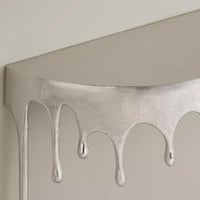 طاولة كونسول دوريفنا من الألومنيوم المصبوب لون سيل...