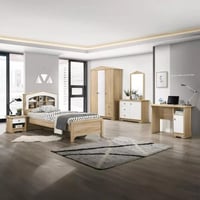 طاولة تزيين للأطفال بباب واحد و3 أدراج دون مرآة من...