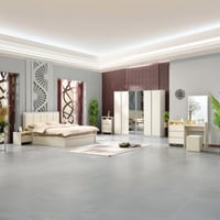 دولاب ملابس زيتا 6 أبواب مع 2 مرايا بتصميم أنيق مق...