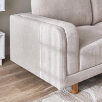 طقم كنب نيرفونا كنبة 3 مقاعد و كنبة مقعدين لون رما...