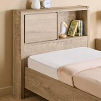 سرير فردي ذكي بلوح رأسي بمساحة تخزين من تافوليرا-...