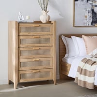 خزانة بـ 5 أدراج من جافا