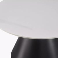 طقم طاولات قهوة سيرفورا قطعتين سطح من الحجر الملبد...