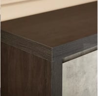 بوفيه جانبية مانهاتن لوكس 3 ادراج و بابين لون رماد...