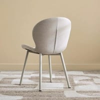 طقم طاولة سفرة مستديرة حجر ملبد بقاعدة معدن اسود م...