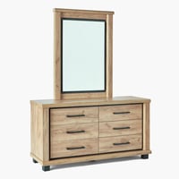 طقم غرفة نوم كينج 5 قطع من بيلفورت - 180x200 سم