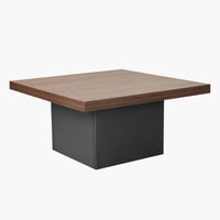 طاولة قهوة وينشستر خشب مقاوم للخدوش