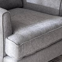 كرسي أورِيليا بمساند ذراعين قماش بوليستر لون رمادي...