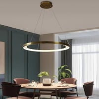 نجف مودرن زيتي لون الانارة 3اضاءات 55 واط قطر 800...