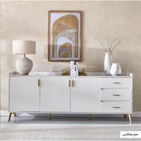 خزانة جانبية بسطح من الحجر الملبد من بيريل