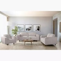 طقم كنب لافيريا كرسي بمساند ذراعين كنبة مقعدين، كن...