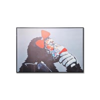 لوحة فنية بتصميم مرح وألوان حيوية خامة كانفس - من...