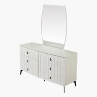 طقم غرفة نوم كينج 6 قطع من أوبلنت - 180x200 سم