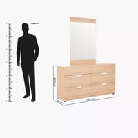 طقم غرفة نوم كينج 5 قطع من أدمونتون - 180x200 سم