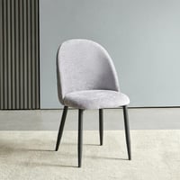 طقم سفرة 4 مقاعد بسطح مستدير من الحجر الملبد من وي...