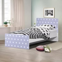 سرير فردي بتصميم أنيق نيو من كومو - 90x190 سم