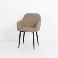 كرسي طعام جلوريا قماش مخملي متعددة الاوان بارجل مع...