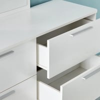 طاولة تزيين ماستر 6 أدراج خشب من فرانكفورت