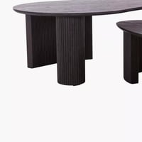 طاولات قهوة من بارنسلي - طقم من قطعتين