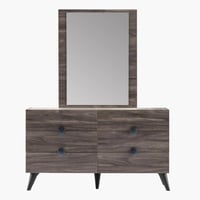 طقم غرفة نوم كينج 5 قطع من آشفورد - 180x200 سم