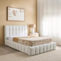 سرير فردي مُبطن ستونيا من أريلڤيون- 120×200 سم