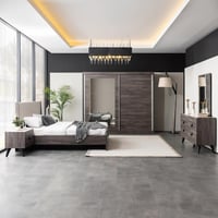 طقم غرفة نوم كينج 5 قطع من آشفورد - 180x200 سم